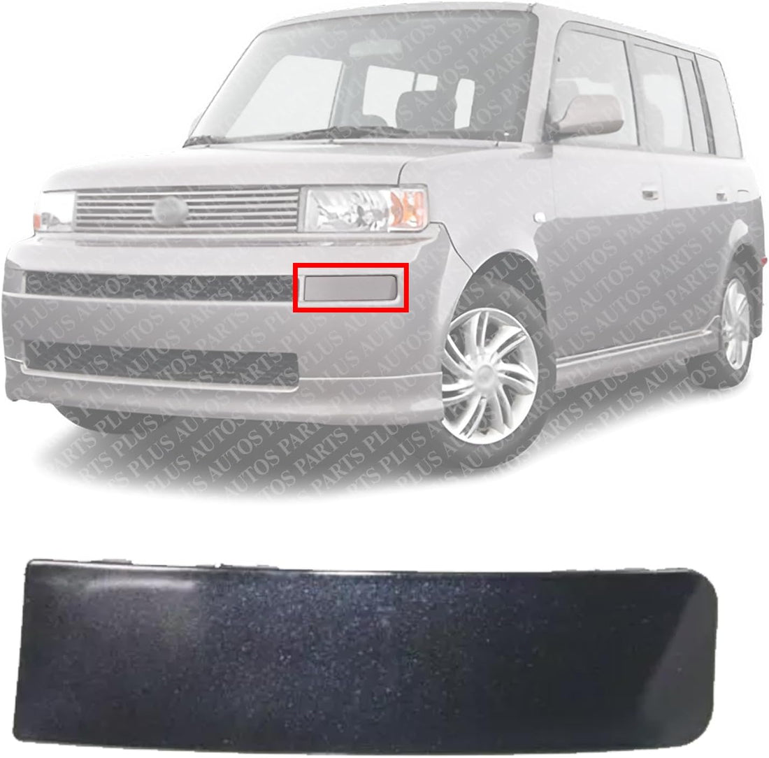 Front Fog Light Cover Left Driver Side Direct Replacement Compatible With 2004-2006 Scion xB SC1038100 8148252030C1
