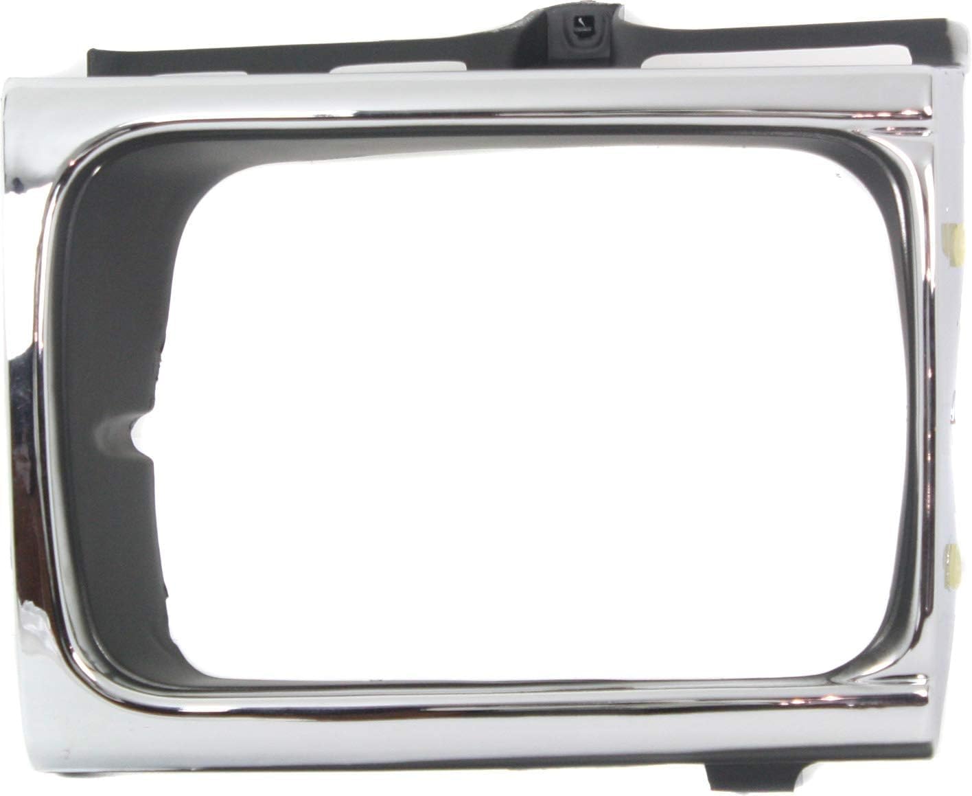 AUTOS PARTS PLUS Front Grille Chrome Shell/Painted Black Insert + Head Light Door Bezels Left Driver & Right Passenger Side Direct Replacement Compatible With 1992-1995 Toyota Pickup TO2512116