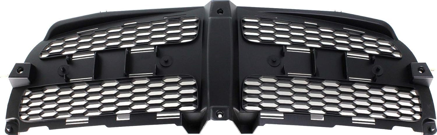 Front Grille Insert Textured Direct Replacement Compatible With 2011-2014 Dodge Charger CH1200339 68092613AA
