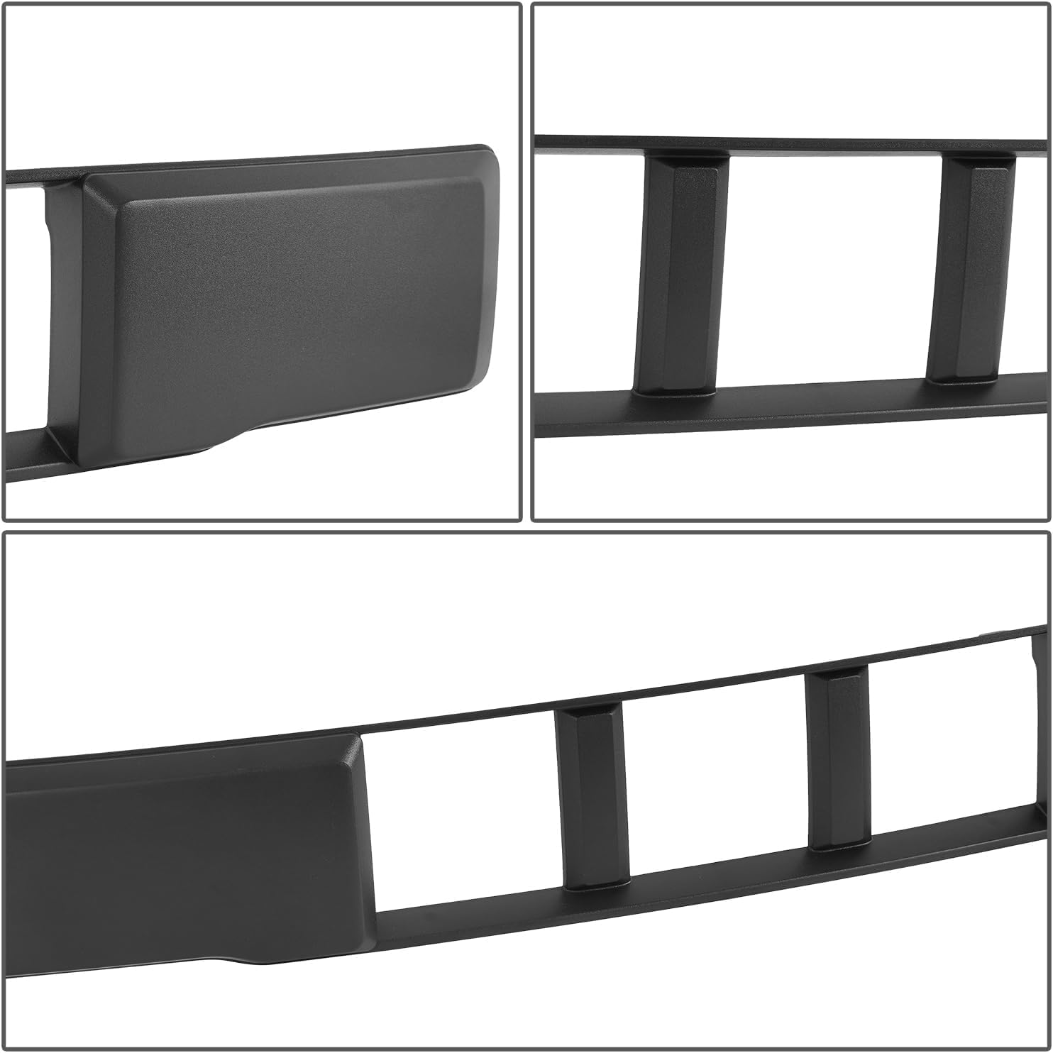 Front Center Bumper Trim Textured Direct Replacement Compatible With 2015-2017 Ford F-150 FO1044110 FL3Z17E810CA