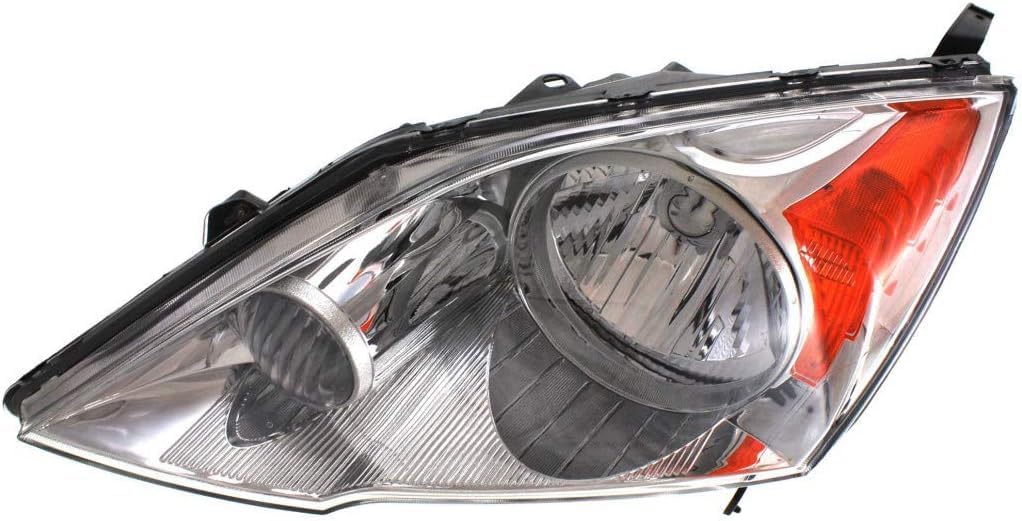 Front Head Light Left Driver Side Direct Replacement Compatible With 2007-2011 Honda CR-V HO2502129 33151SWAA01