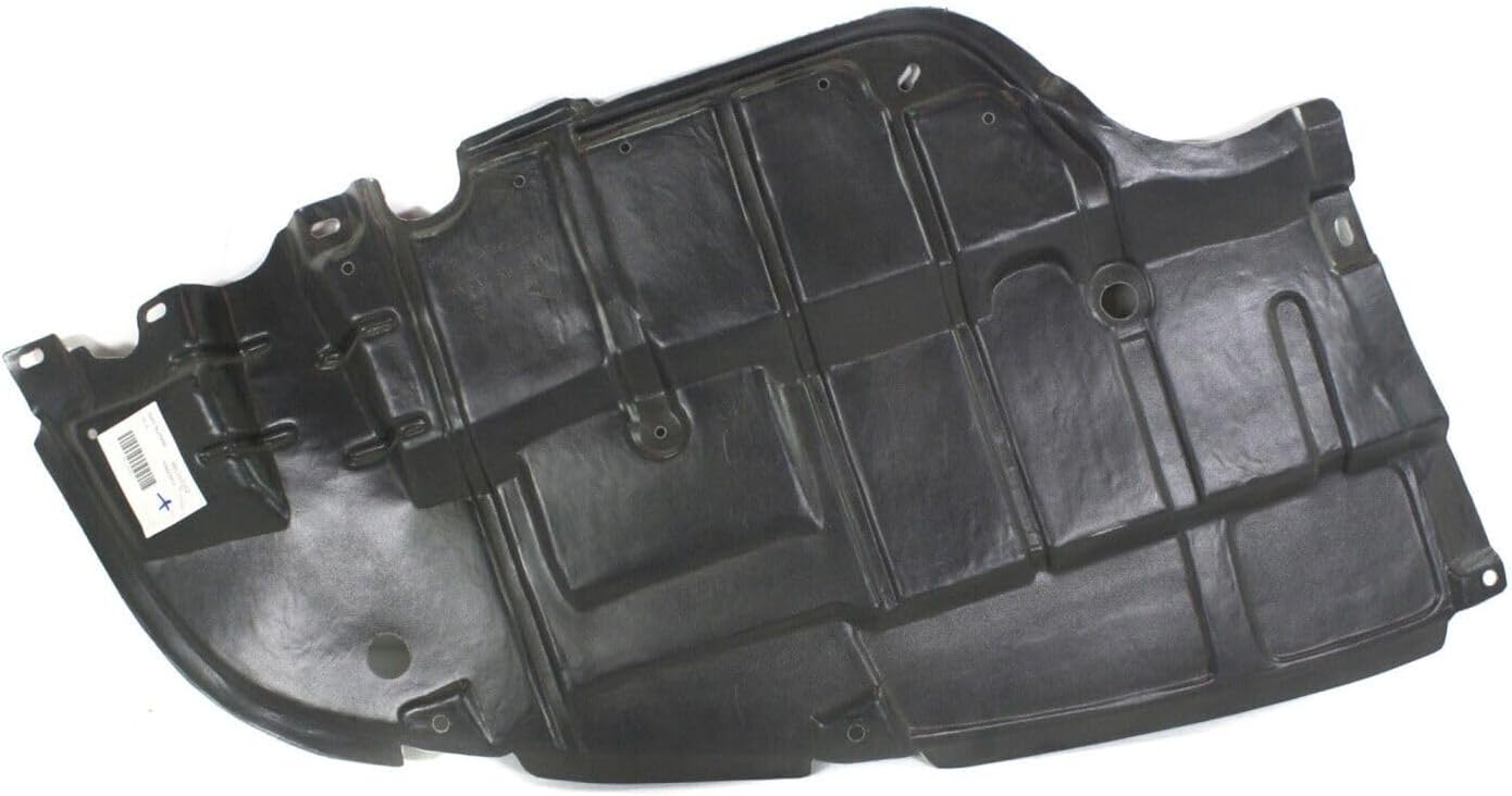 Set of 2 Front Engine Splash Shield Under Cover Left Driver & Right Passenger Side Direct Replacement Compatible with 2009-2012 Lexus ES350 LX1228105 LX1228106 5144133120