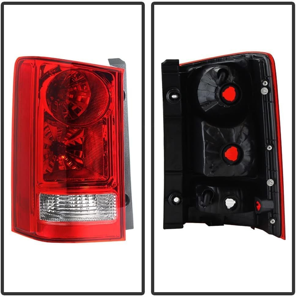 Tail Light Left Driver & Right Passenger Side Direct Replacement Compatible With 2009-2015 Honda Pilot HO2800174 HO2801174 33500SZAA02 33550SZAA02