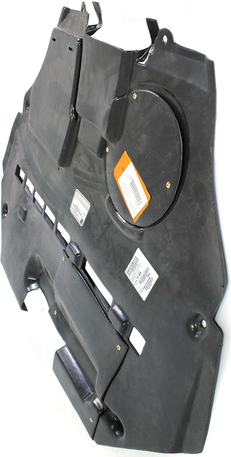 Front Engine Splash Under Cover Direct Replacement Compatible with 2010-2012 Ford Fusion FO1228112 9E5Z5410494A