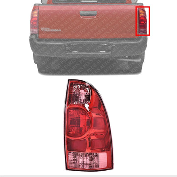 Tail Light Assembly Right Passenger Side Direct Replacement Compatible With 2005-2008/2012-2015 Toyota Tacoma TO2801158 8155004150