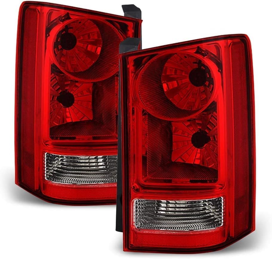 Tail Light Left Driver & Right Passenger Side Direct Replacement Compatible With 2009-2015 Honda Pilot HO2800174 HO2801174 33500SZAA02 33550SZAA02