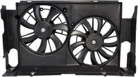Front Radiator Dual Fan Assembly Direct Replacement Compatible with 2013-2018 Toyota RAV4 TO3115177 167110V210-PFM 167120V020 163610V340 163610V330