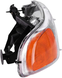 Front Head Light Assembly Right Passenger Side Direct Replacement Compatible With 1999-2006 GMC Sierra 1500 2500HD 3500 GM2503188 15850352