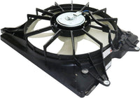 Front Radiator Fan Assembly Left Driver Side Direct Replacement Compatible with 2018-2023 Honda Odyssey HO3115171 190155MRA01-PFM 19020RV0A01 19030RYEA11