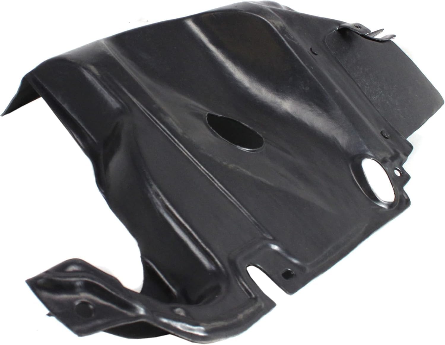 Set of 2 Front Engine Splash Shield Left Driver & Right Passenger Side Direct Replacement Compatible with 2008-2011 Ford Escape / 2008-2012 Mercury Mariner FO1251148 FO1250148