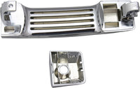 Front Exterior Door Handle Chrome with Cap Left Driver Side Direct Replacement Compatible with 2004-2018 Nissan Titan / 2016-2018 Titan FDH010267 80640ZC00A 80647ZC00A