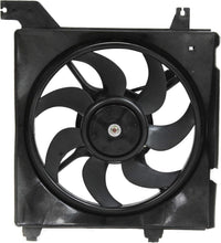 Front Radiator Cooling Fan Assembly Direct Replacement Compatible With 2001-2006 Hyundai Elantra / 2003-2008 Tiburon HY3115105 253502D001