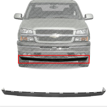 AUTOS PARTS PLUS Front Lower Valance Air Deflector Extension Textured Direct Replacement Compatible with 2003-2006 Chevrolet Silverado 1500 2500HD 3500 GM1092200 10386198