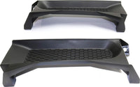 Set Of 2 Front Bumper Trim Textured Left Driver & Right Passenger Side Direct Replacement Compatible With 2013-2018 Ram 1500 CH1037112 68196984AA