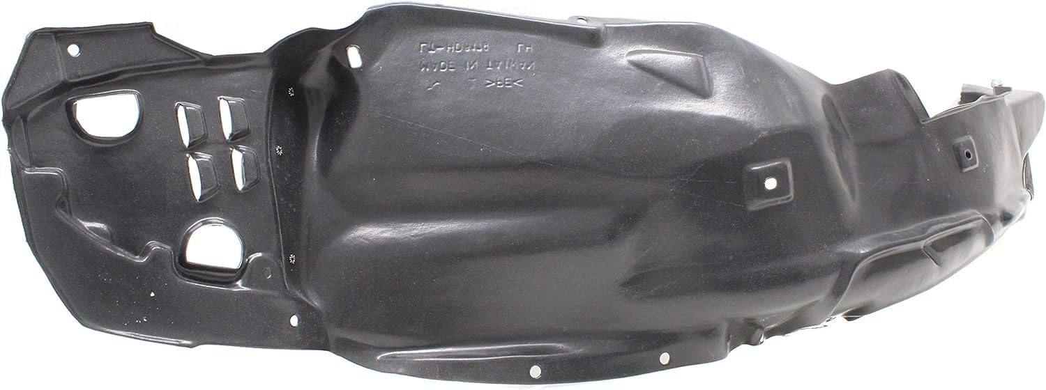 Front Fender Liner Left Driver Side Direct Replacement Compatible With 2013-2015 Acura ILX AC1248135 74151TX6A01-PFM