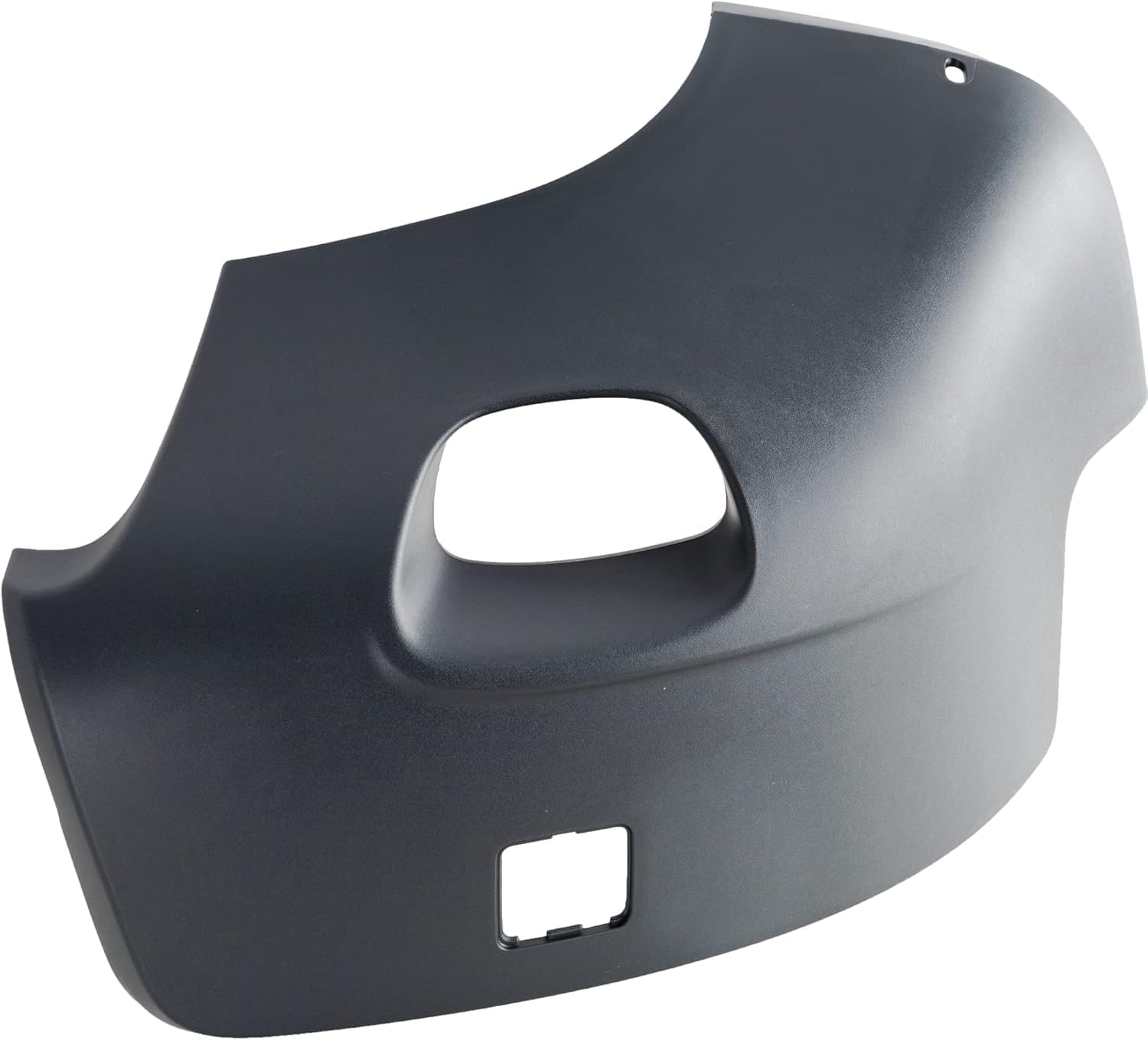 Front Bumper End Cap With Fog Light Hole Primed Right Passenger Side Direct Replacement Compatible With 2003-2006 Volvo XC90 VO1017101 86483351
