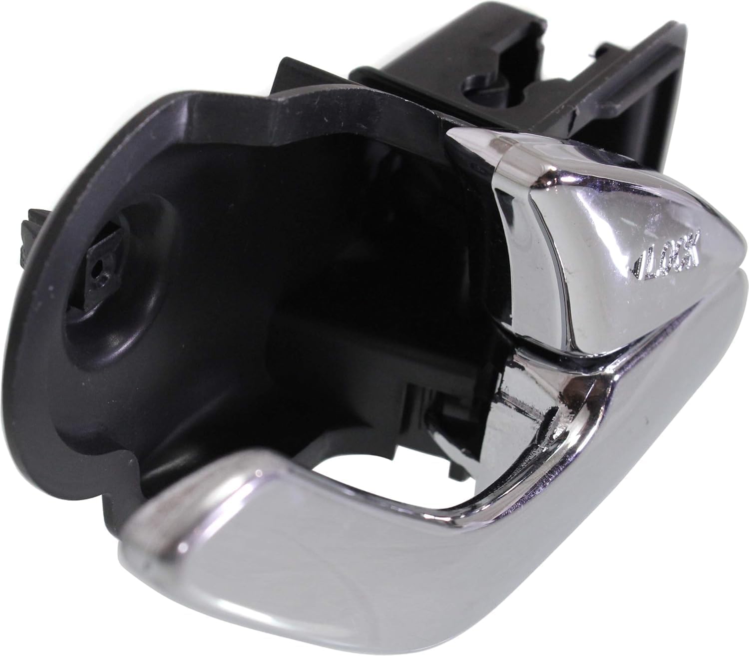 Front Or Rear Interior Door Handle Chrome Right Passenger Side Direct Replacement Compatible with 2001-2007 Ford Escape / 2005-2007 Mercury Mariner FO1353131 YL8Z7822601BA