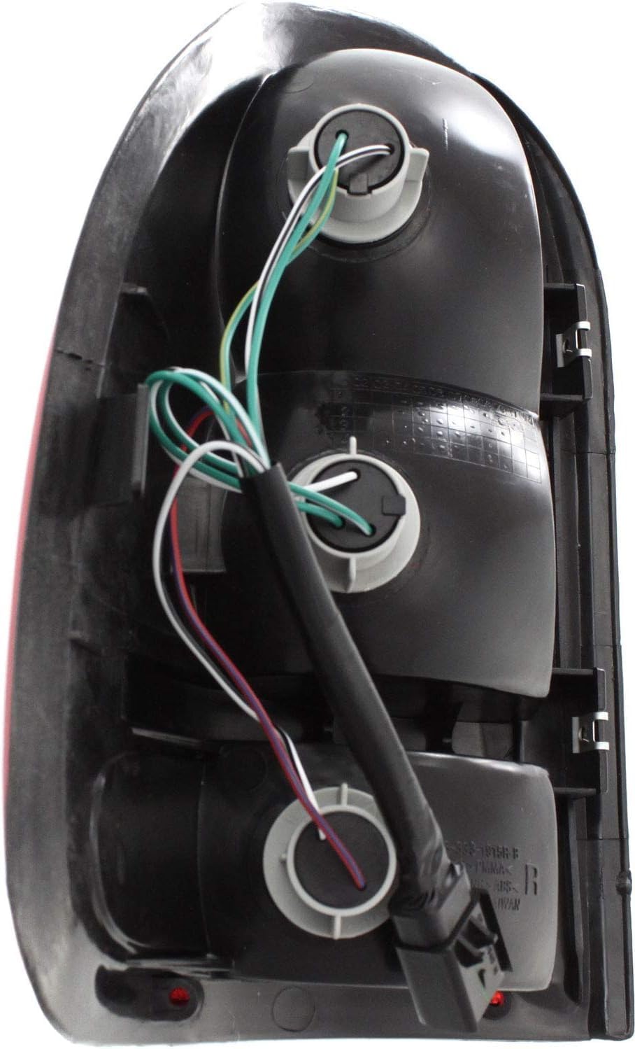 Set Of 2 Tail Light Assembly Right Passenger & Left Driver Side Direct Replacement Compatible With 1996-2000 Dodge Caravan / 1998-2003 Durango CH2801125 CH2800125 2AME76244A