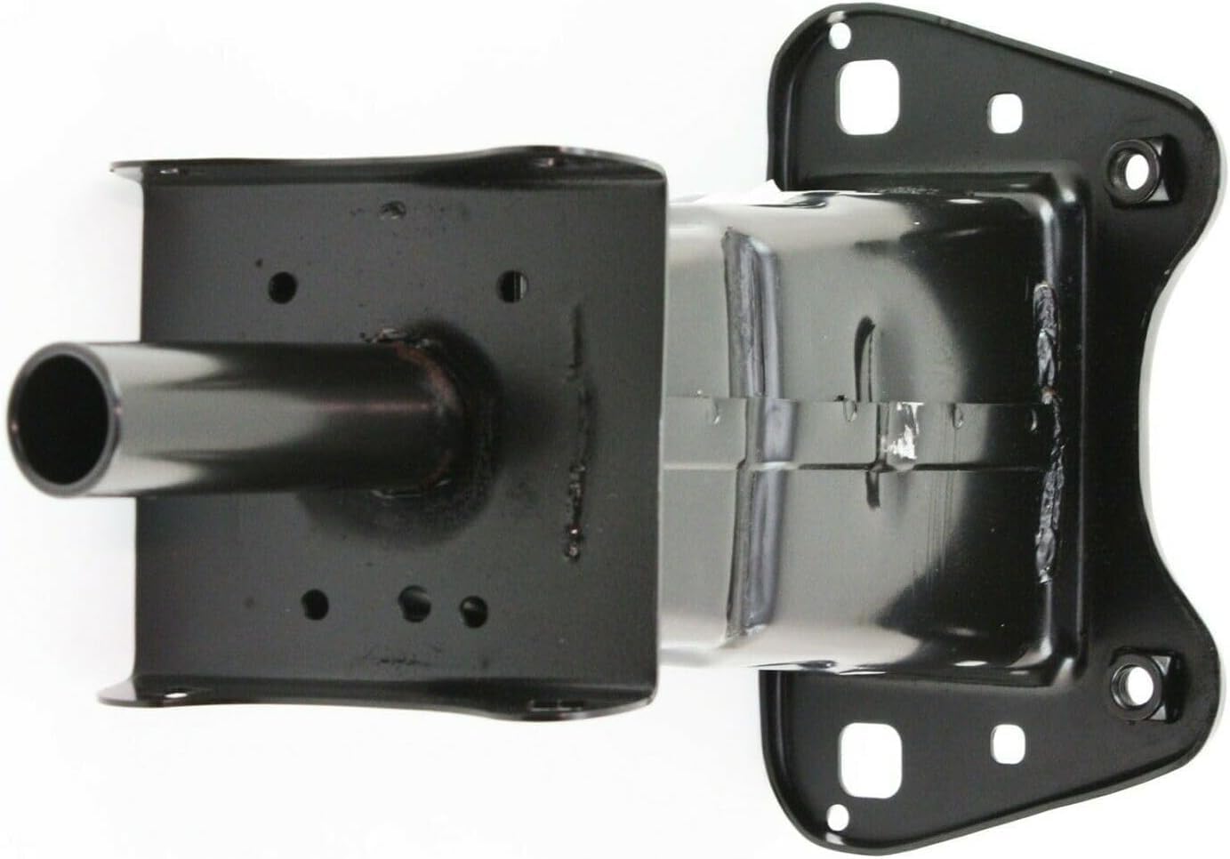 Set Of 2 Front Bumper Brackets Steel Left Driver & Right Passenger Side Direct Replacement Compatible With 2006-2011 Mercedes Benz Ml / 2007-2012 Gl-Class MB1066105 MB1067105