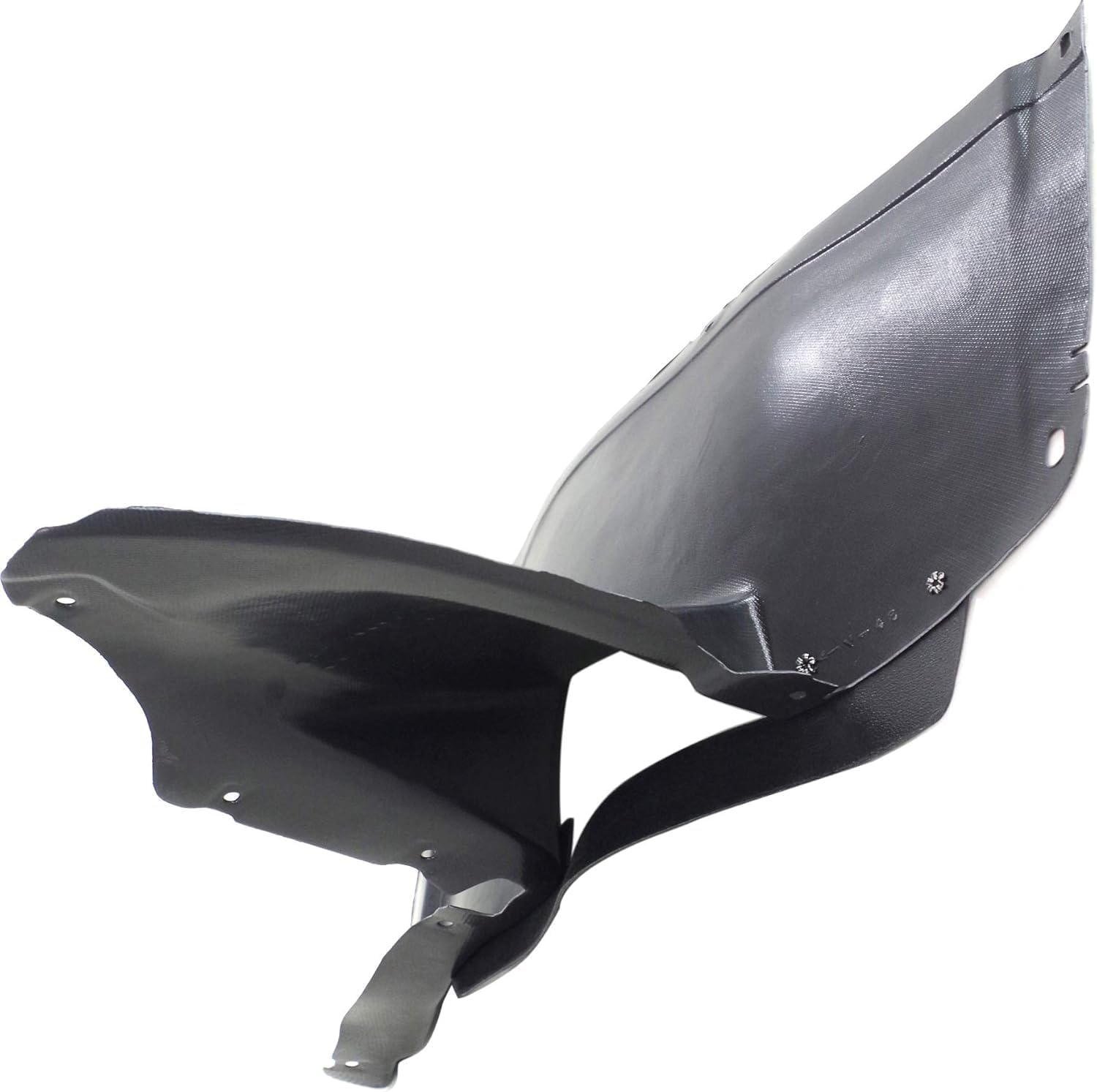 Front Section Fender Liner Left Driver Side Direct Replacement Compatible With 2006-2009 Volkswagen Rabbit VW1250113 1K0805911F
