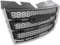 Front Grille Primed Shell And Insert Plastic Without Chrome Package Direct Replacement Compatible With 2010-2015 GMC Terrain GM1200630 22764303