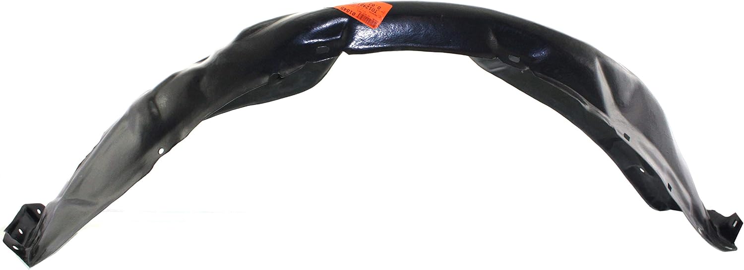 Front Fender Liner Left Driver Side Direct Replacement Compatible With 2004-2008 Toyota Solara TO1248129 53876AA021