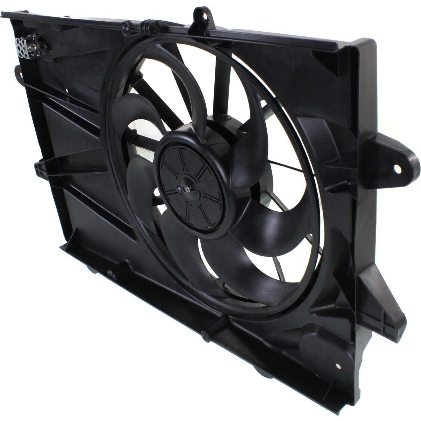 Front Radiator Fan Shroud Assembly Direct Replacement Compatible with 2010-2017 Chevrolet Equinox/GMC Terrain GM3115239 25952813-PFM