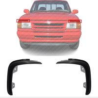 AUTOS PARTS PLUS Set Of 2 Front Grille Extension Right Passenger & Left Driver Side Direct Replacement Compatible With 1995-1997 Ford Ranger FO1213109 FO1212109