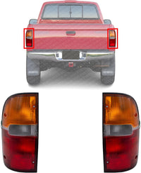 Set of 2 Tail Light Assembly Right Passenger & Left Driver Side Direct Replacement Compatible With 1995-2000 Toyota Tacoma TO2801116 TO2800116 8155004030 8156004030