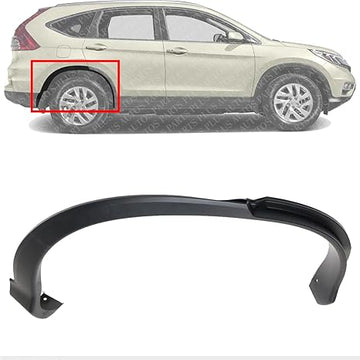 AUTOS PARTS PLUS Rear Fender Trim Wheel Opening Molding Right Passenger Side Direct Replacement Compatible With 2012-2016 Honda CR-V HO1791104 74410T0AA01