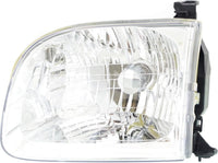 AUTOS PARTS PLUS Front Headlights+ Signal Lamps Assembly Right Passenger & Left Driver Side Direct Replacement Compatible With 2001-2004 Toyota Sequoia / 2000-2004 Tundra TO2503144 TO2502144