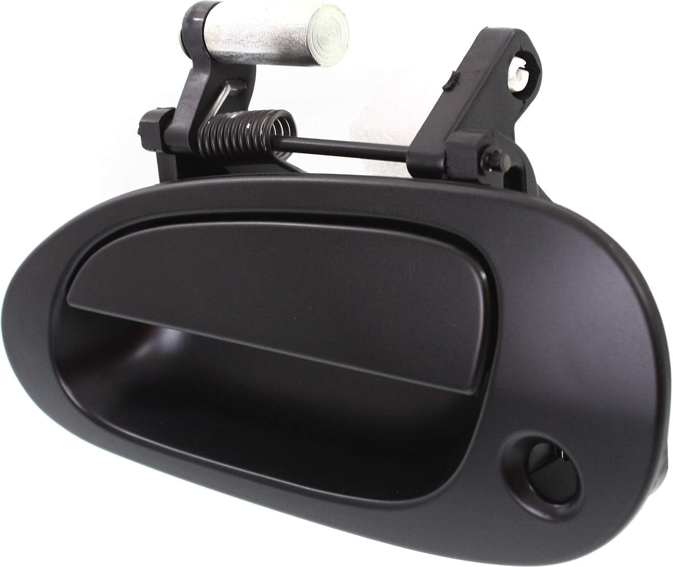 Set of 2 Front Exterior Door Handle Primed with Keyhole Plastic Left Driver Side Direct Replacement Compatible with 1999-2003 Acura TL / 2002-2006 RSX AC1310100 72180S6M003ZB