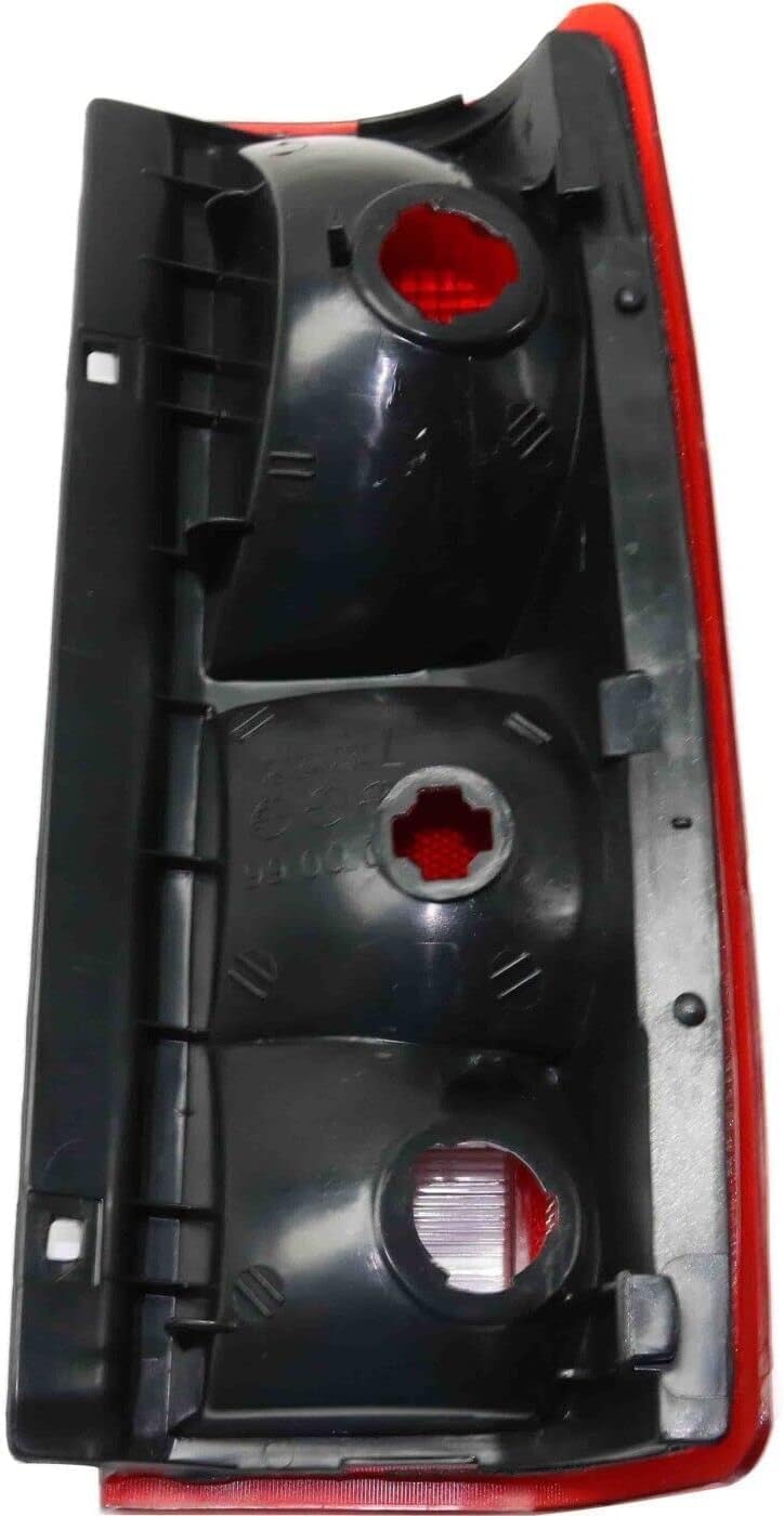 Tail Light Lens & Housing Left Driver Side Direct Replacement Compatible With 1985-2005 Chevrolet Astro/GMC Safari GM2800113 5978023