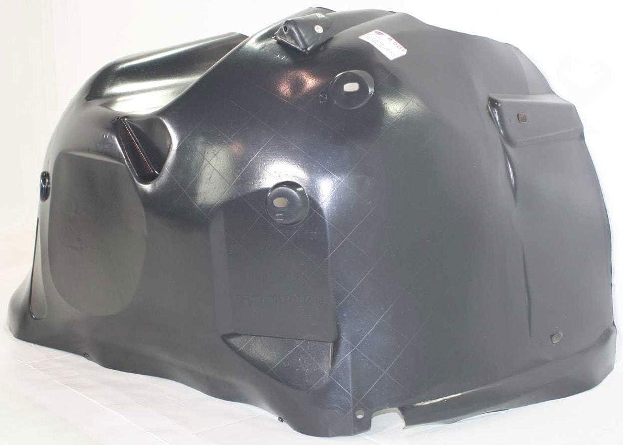 Front Fender Liner Right Passenger Side Direct Replacement Compatible With 2003-2009 Dodge Ram Full Size Pickup CH1249130 CH1251124 55276798AF