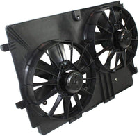 Front Dual Fan Shroud Assembly Direct Replacement Compatible with 1998-2002 Chevrolet Camaro / 1997-2004 Corvette GM3115141 22104439 12365307 22098787