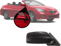Front Power Mirror Non-Folding & Heated Primed Right Passenger Side Direct Replacement Compatible With 2004-2008 Toyota Solara TO1321240 87910AA906