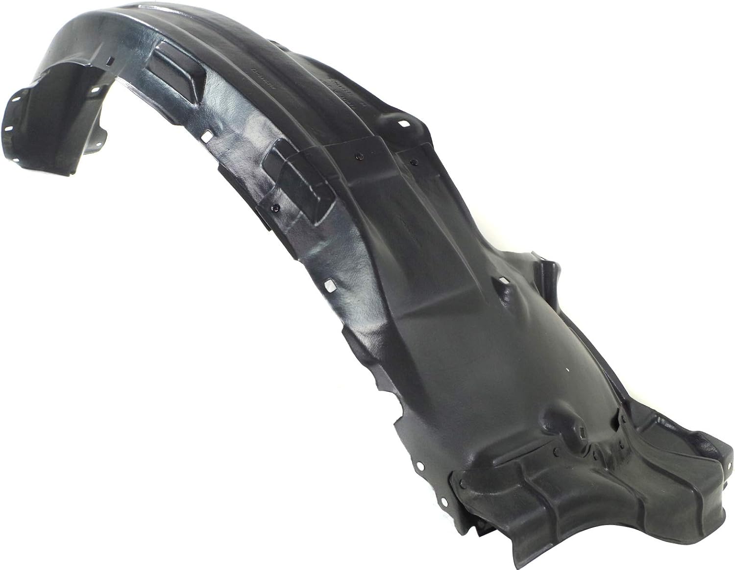 Front Fender Liner Rear Section Right Passenger Side Direct Replacement Compatible With 2010-2022 Toyota Sequoia TO1249188 538070C011