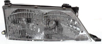 Set Of 2 Front Headlights Assembly Right Passenger & Left Driver Side Direct Replacement Compatible With 1998-1999 Toyota Avalon TO2502126 TO2503126 81150AC010 81110AC010