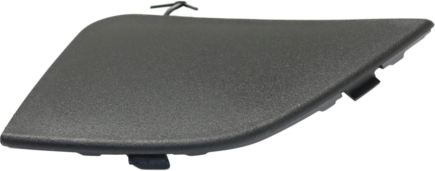 Front Bumper Tow Hook Cover Access Hole Textured Right Passenger Side Direct Replacment Compatible With 2016-2018 Toyota RAV4 TO1029107 532850R080