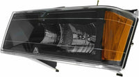 AUTOS PARTS PLUS Front Head Light + Corner Lamp Left Drive & Right Passenger Side Direct Replacement Compatible With 2004-2012 Chevrolet Colorado/GMC Canyon GM2520189 GM2521189 GM2502234 GM2503234