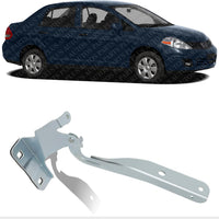 Front Hood Hinges Steel Right Passenger Side Direct Replacement Compatible with 2007-2012 Nissan Versa NI1236127 65400ED00A