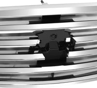 Front Grille Chrome Shell And Insert Plastic Direct Replacement Compatible With 2008-2013 Infiniti G37 / 2014-2015 Q60 IN1200122 62070JL00B