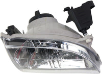 Front Head Lights + Corner Lamps Assembly With Black Trim Right Passenger & Left Driver Side Direct Replacement Compatible With 2001-2004 Toyota Tacoma TO2502136 TO2503136 TO2520163