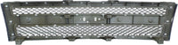 Front Bumper Impact Bar Steel + Grille + Lower Valance Air Deflector + End Caps + Headlights Left & Right Side Direct Replacement Compatible With 2007-2013 Chevrolet Silverado 1500