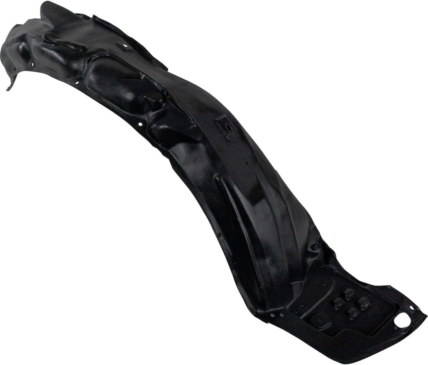 Front Fender Liner Left Driver Side Direct Replacement Compatible With 2012 Honda Civic HO1248154 74151TS8A10