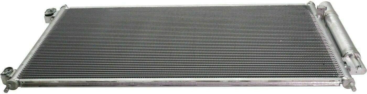 AUTOS PARTS PLUS Front AC Condenser Aluminum Core Direct Replacement Compatible With 2008-2012 Honda Accord HO3030151 80110TA0A01