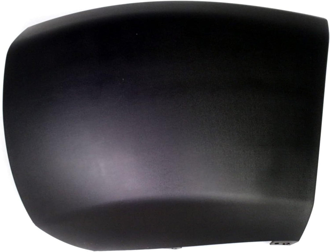 Front Bumper End Cap Textured Without Fog Light Hole Left Driver Side Direct Replacement Compatible With 2007-2013 Chevrolet Silverado 1500 GM1004146 15838397