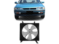 Front Radiator Fan Shroud Assembly Direct Replacement Compatible with 1990-1993 Honda Accord HO3115105 19015PT1003