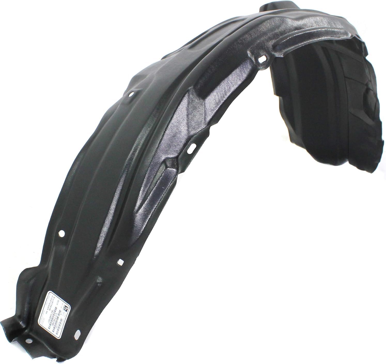 Front Fender Liner Right Passenger Side Direct Replacement Compatible With 2004-2006 Scion xA SC1249101 5387552092