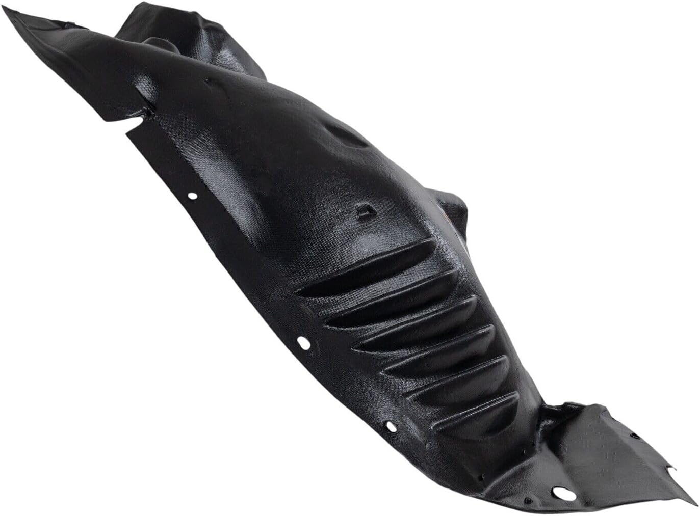 Front Fender Liner Right Passenger Side Direct Replacement Compatible With 2008-2011 Mercedes Benz C300 MB1249145 2046905630-PFM